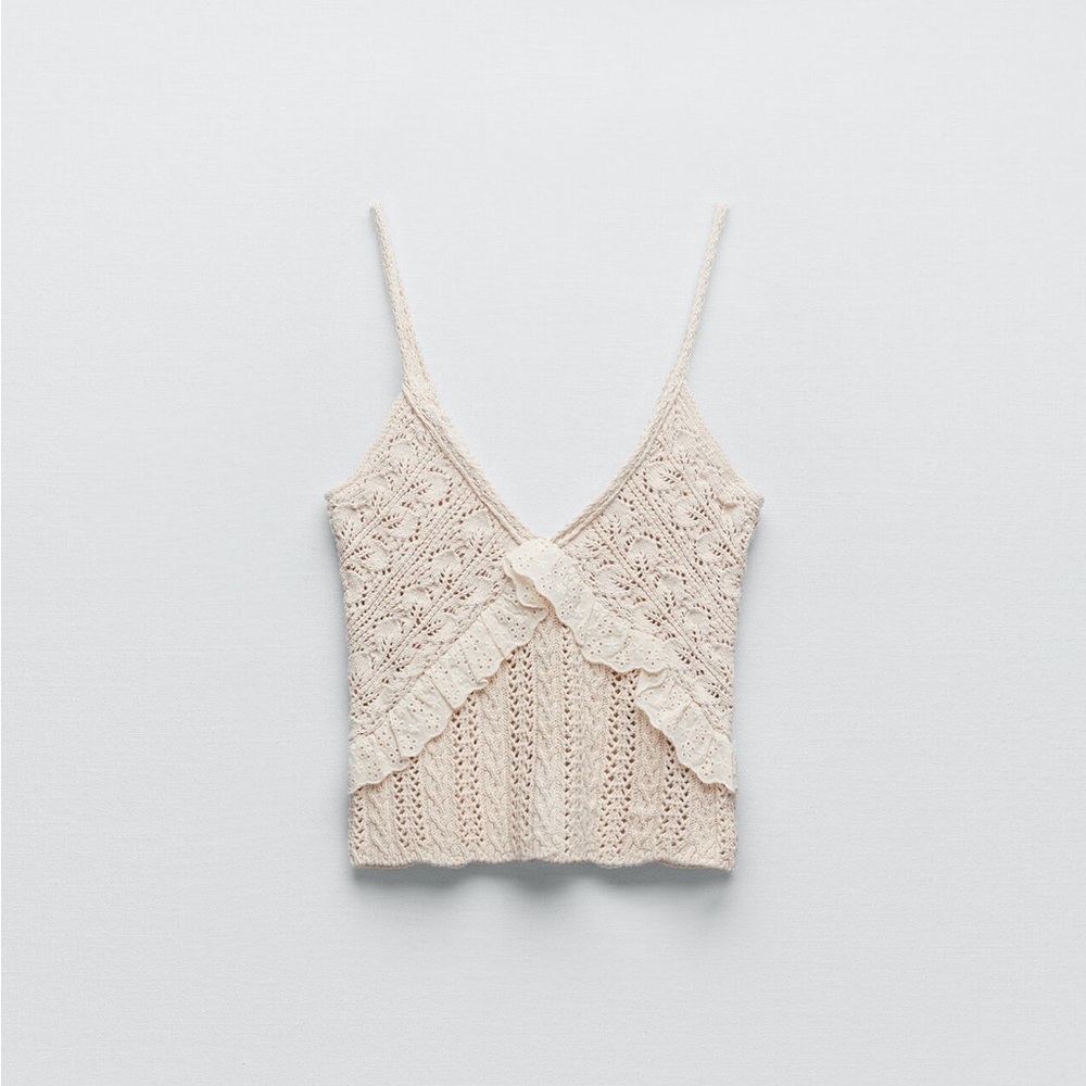 Zara Crochet Camisole